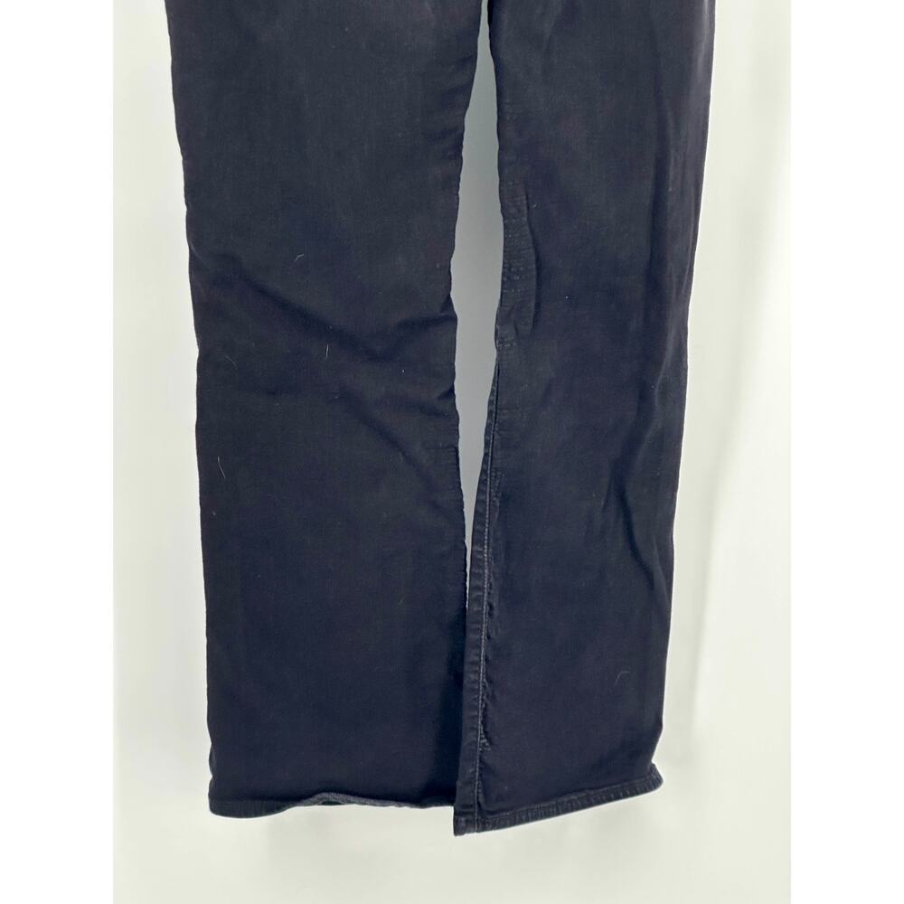 Levi’s Women’s 30 Curvy Bootcut Jeans Black Mid Rise Stretch Flare Denim Classic - Picture 6 of 11